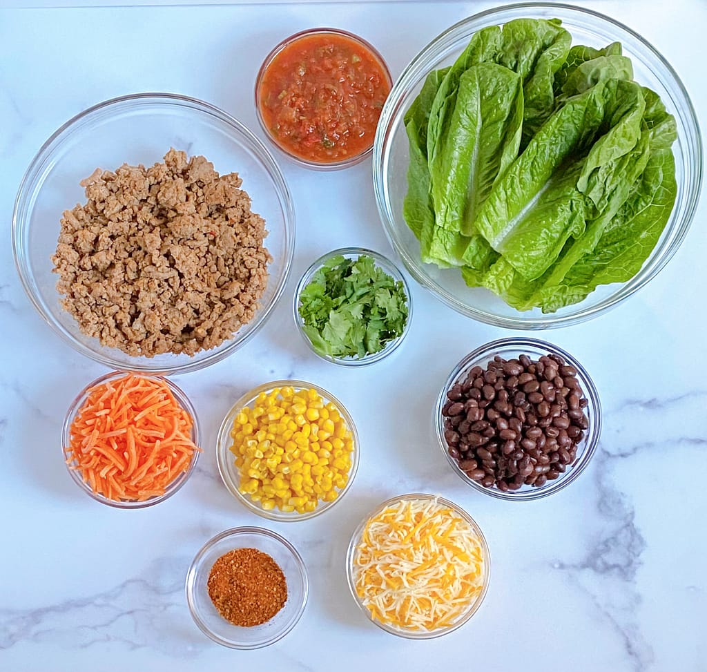 Taco Lettuce Wrap Ingredients